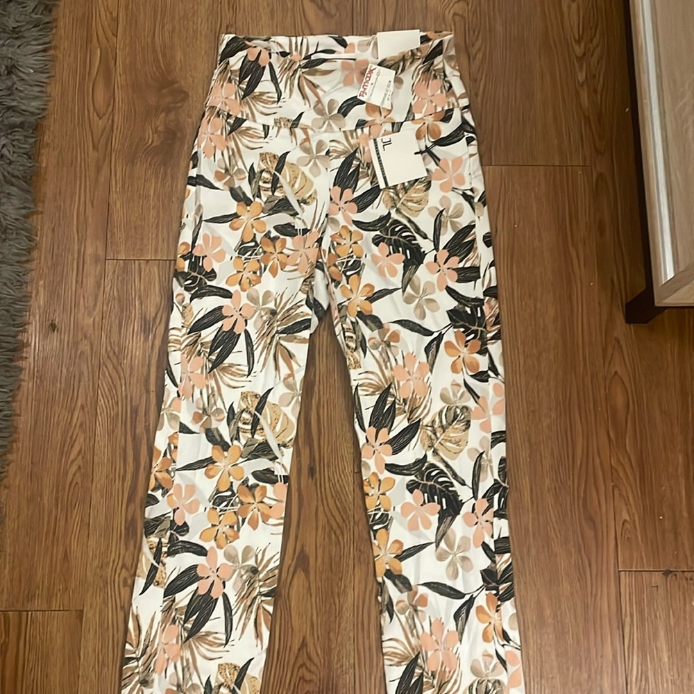 Jules & Leopold XS Floral Stretch Capri Pants